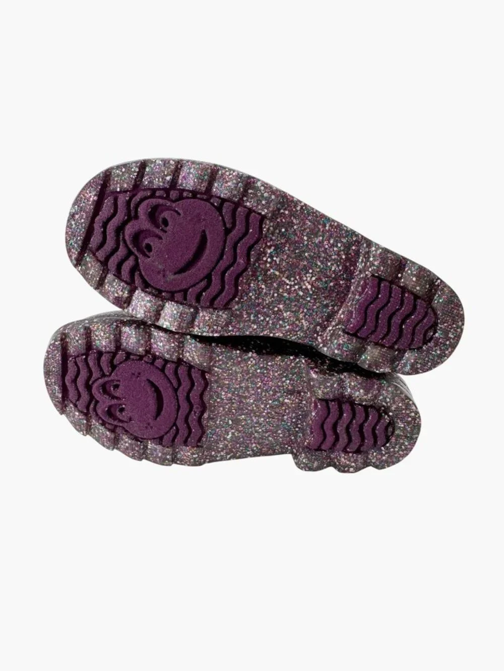 NEW Western Chief Toddler Abby Glitter Rain Boots - Purple
